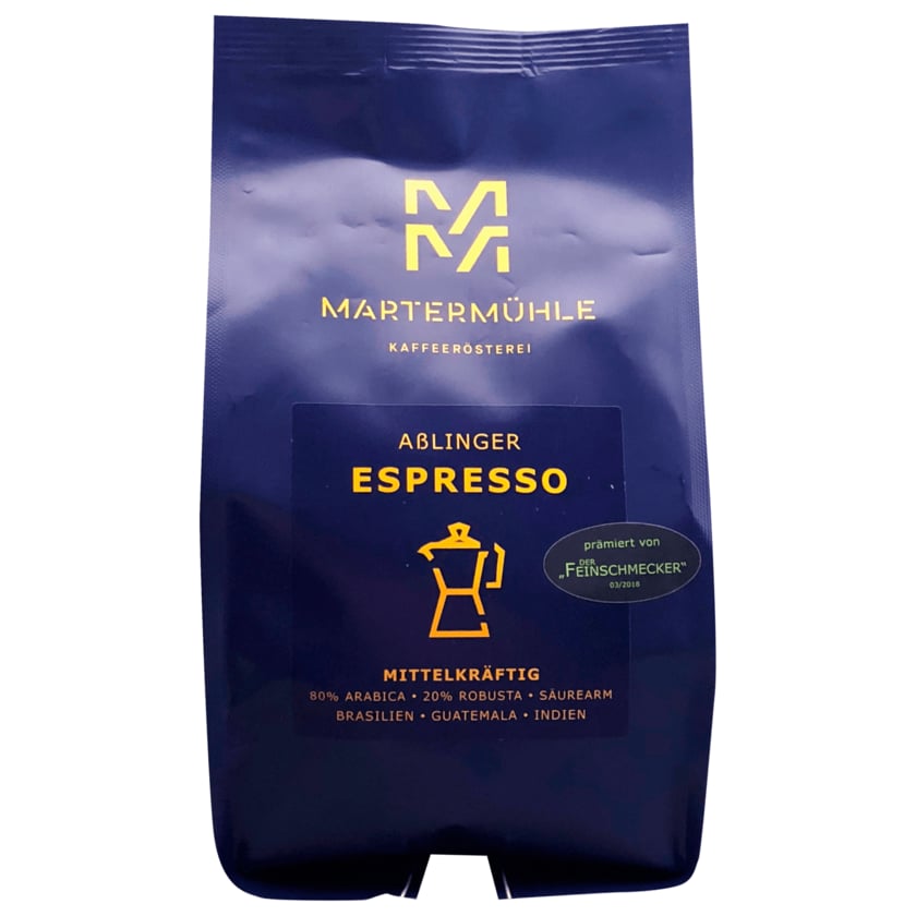 Martermühle Aßlinger Espresso 500g